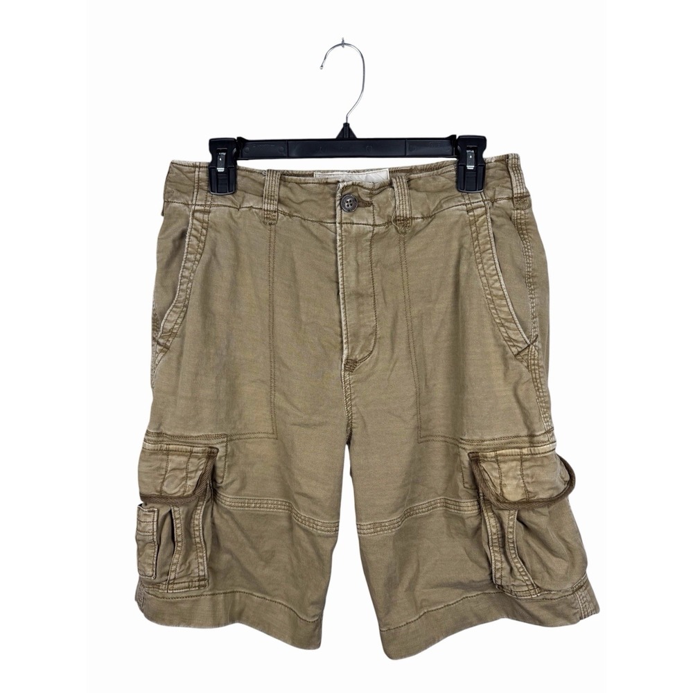Y2K ABERCROMBIE & FITCH Cargo Shorts Men's 30 Heavy Safari Hiking